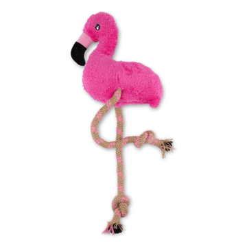 Beco Hemp Rope Flamingo Dog Toy